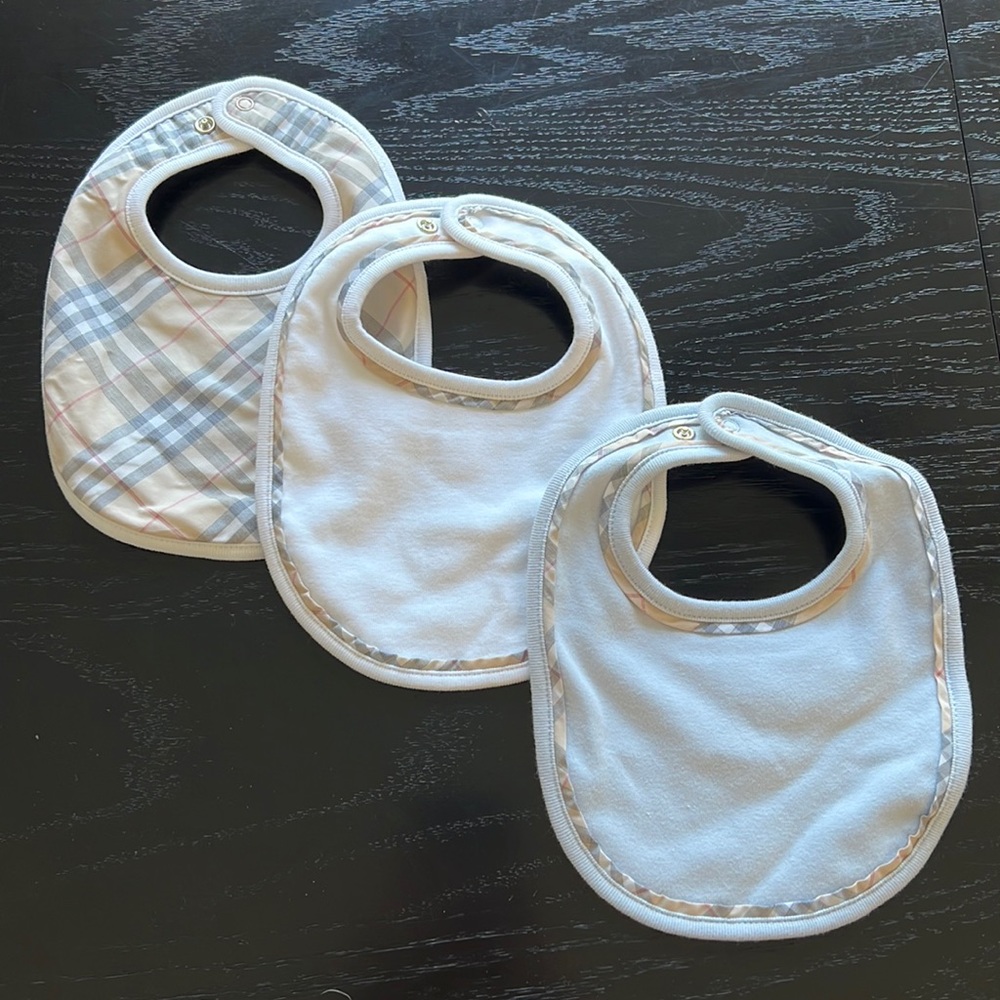 Burberry Bib set of 3